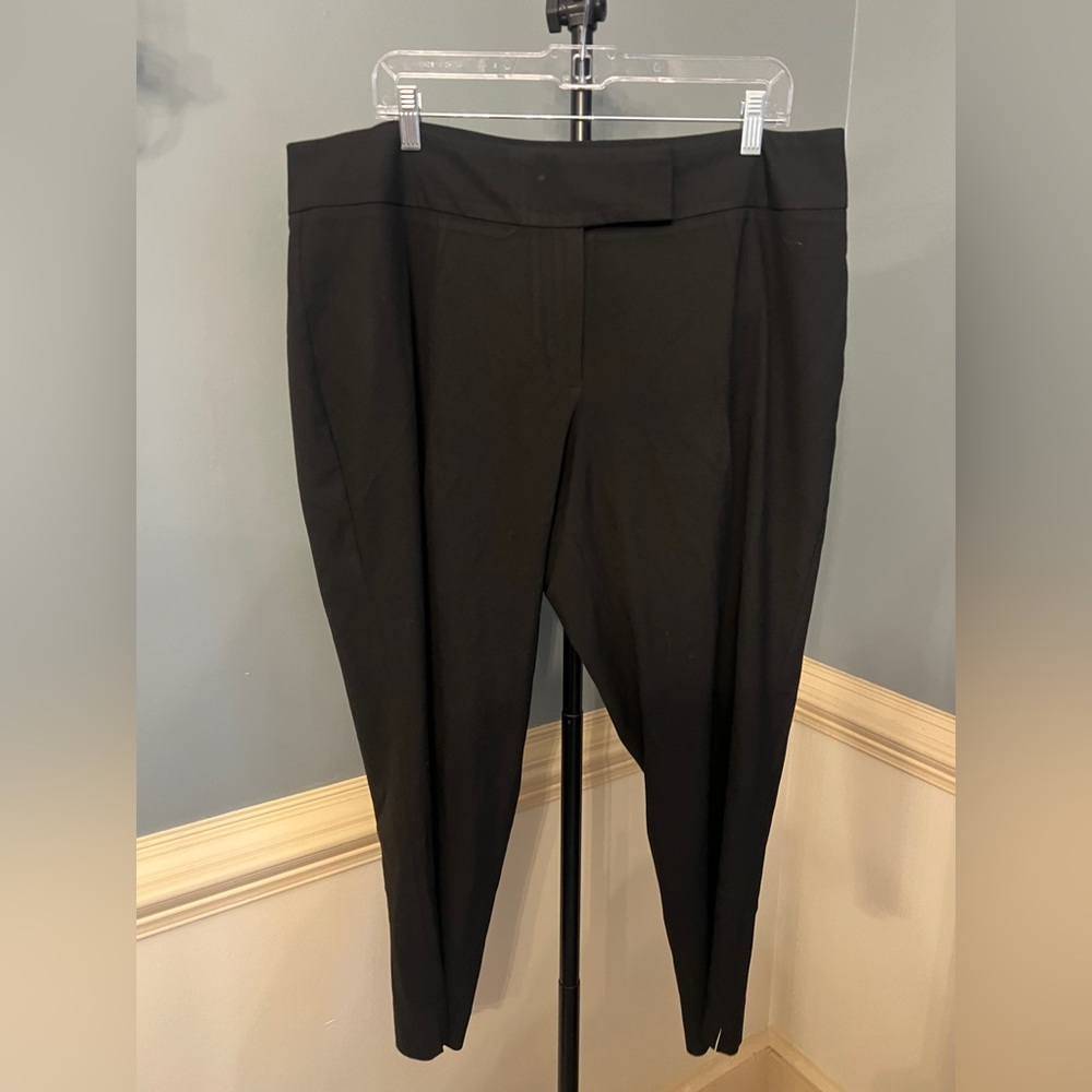 Talbots Heritage Classic Black Women's Trousers Plus‎ 16